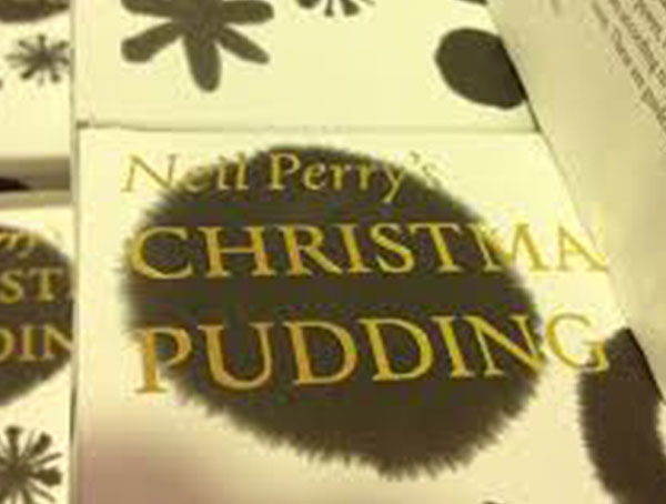 Neil Perry Xmas puddings for Qantas Frequent Flyer Program